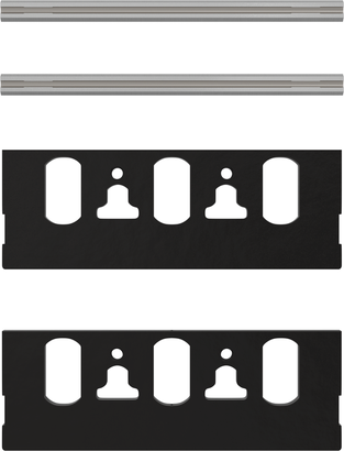 Conjunto de 4 facas para plaina Bosch PRO para aplainamento preciso.